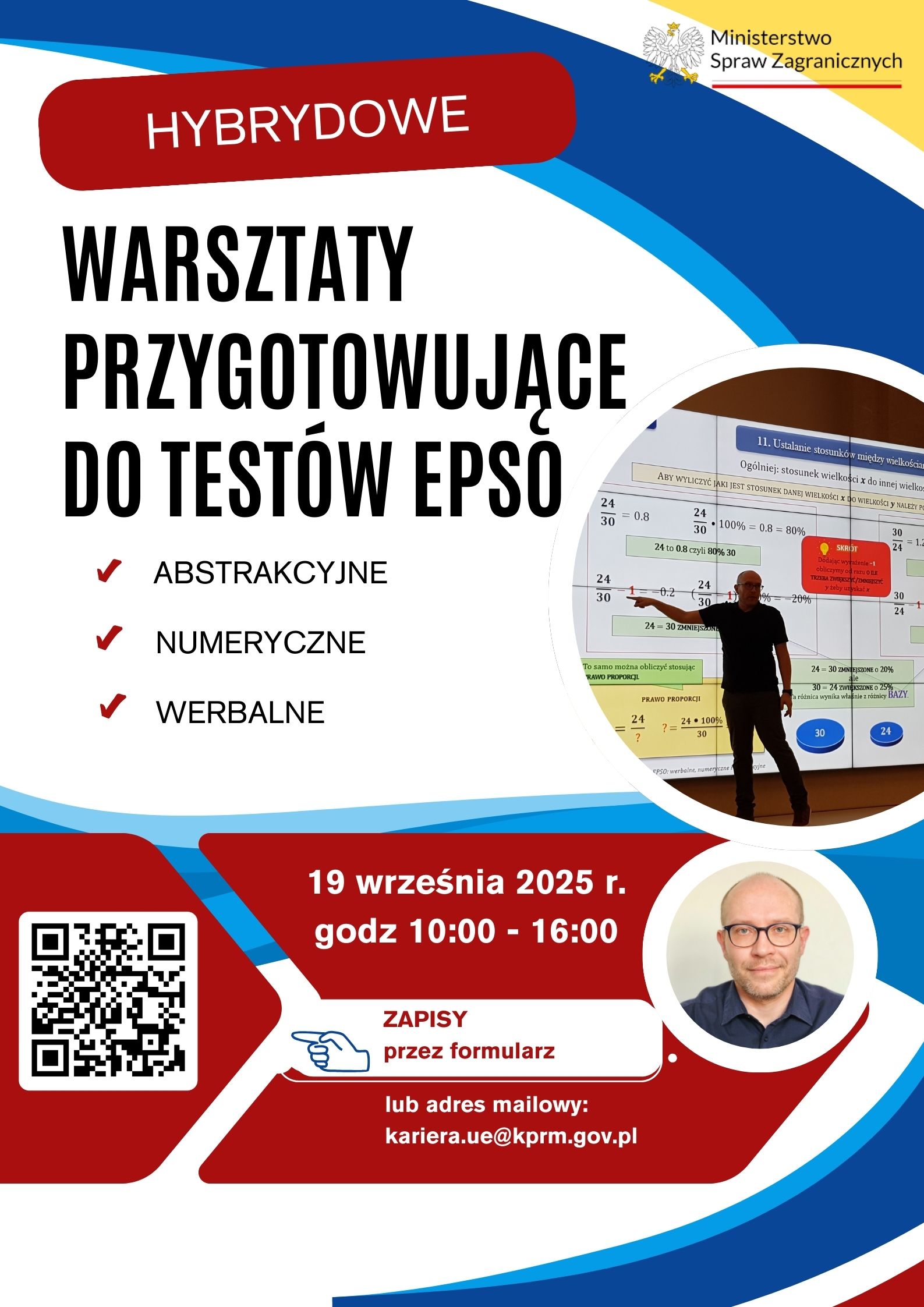 Warsztaty przygotowujące do testów rekrutacyjnych EPSO