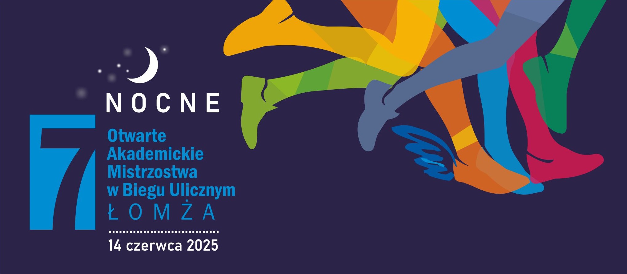 7 otwarte akademickie mistrzostwa w biegu ulicznym, 14 czerwca 2025 roku, ulica akademicka 1 łomża