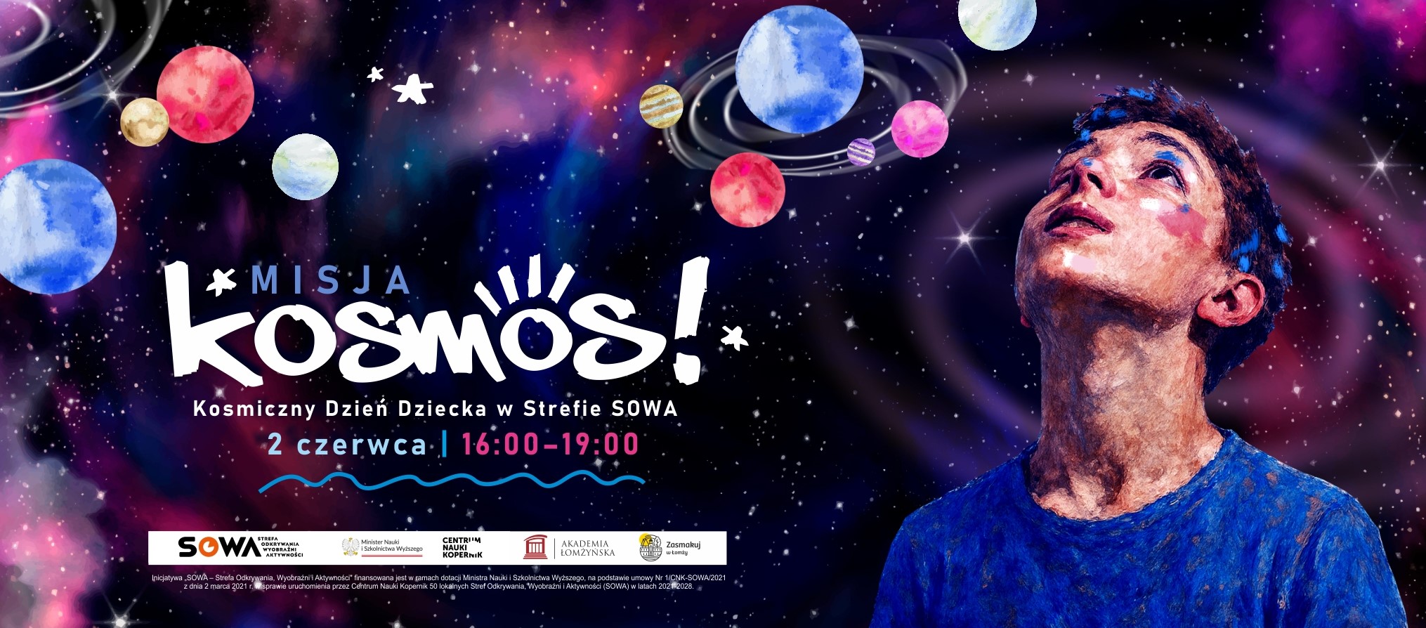 MISJA: KOSMOS! – Kosmiczny Dzień Dziecka w Strefie SOWA