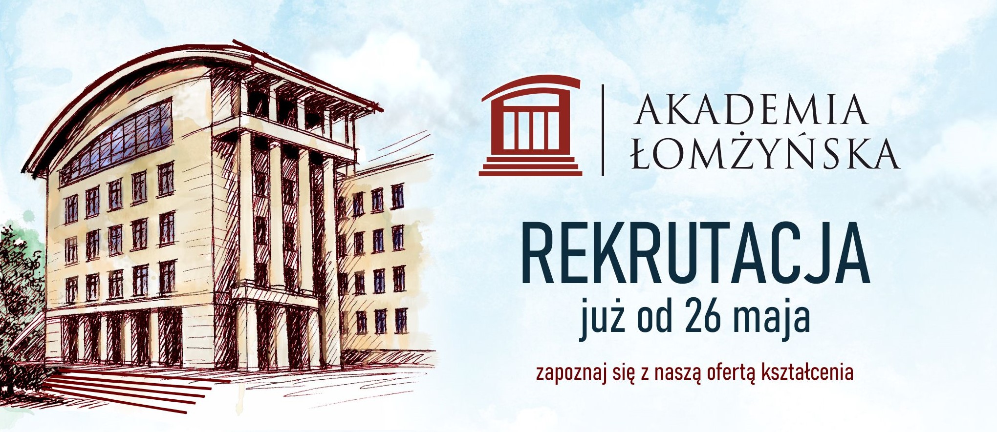 rekrutacja już od 26 maja, zapoznaj się z naszą ofertą