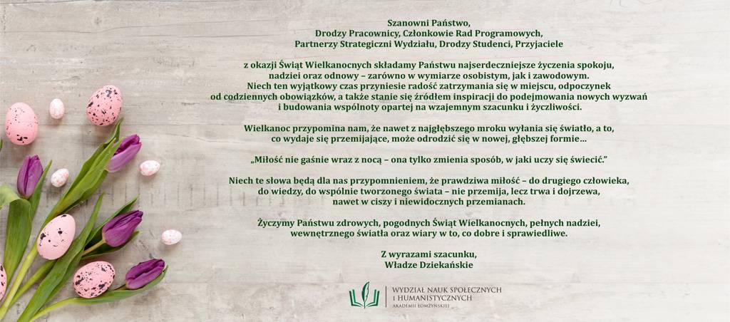 Życzenia wielkanocne