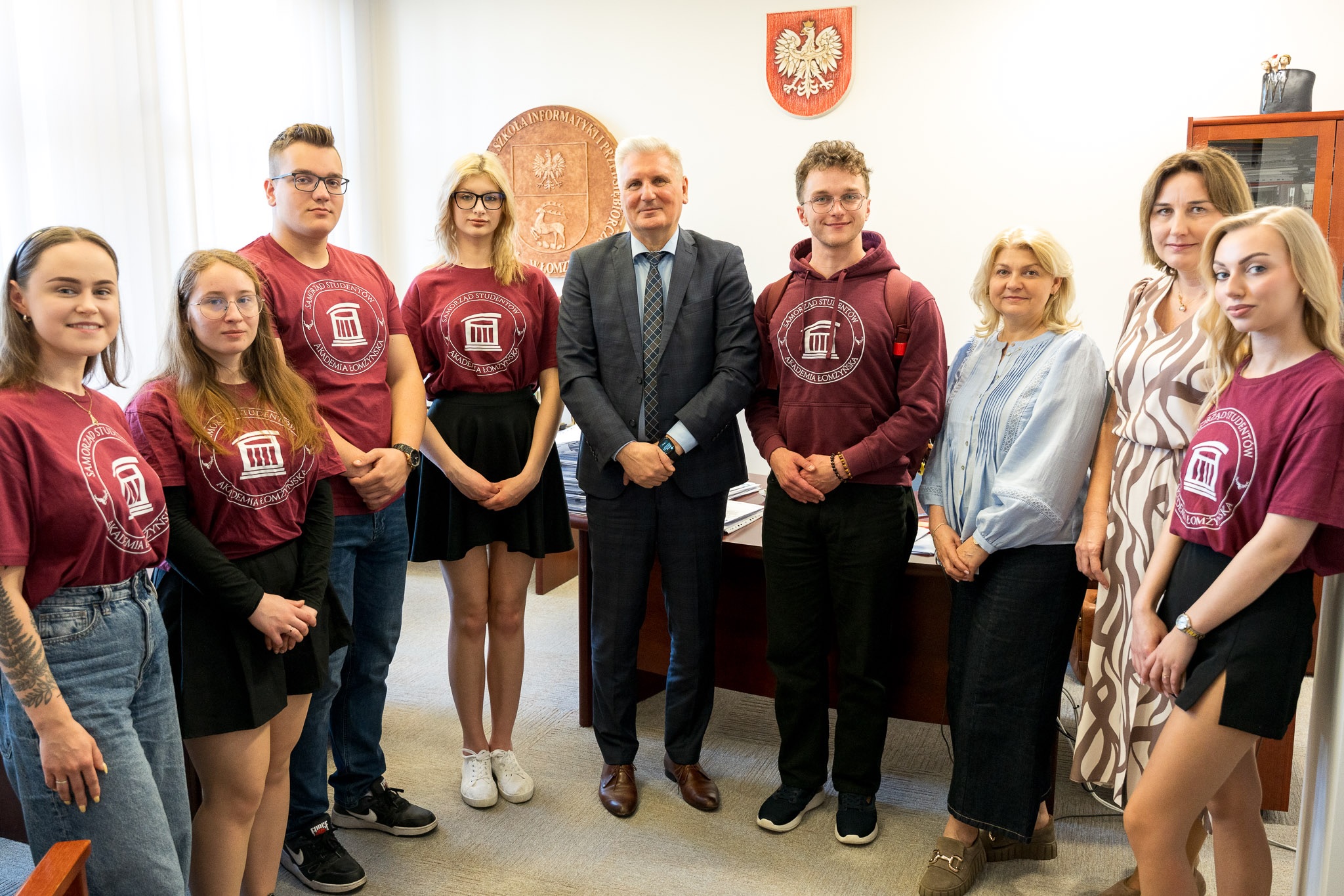 Rektorzy Uczelni i Rada Uczniowskiego Samorządu Studenckiego