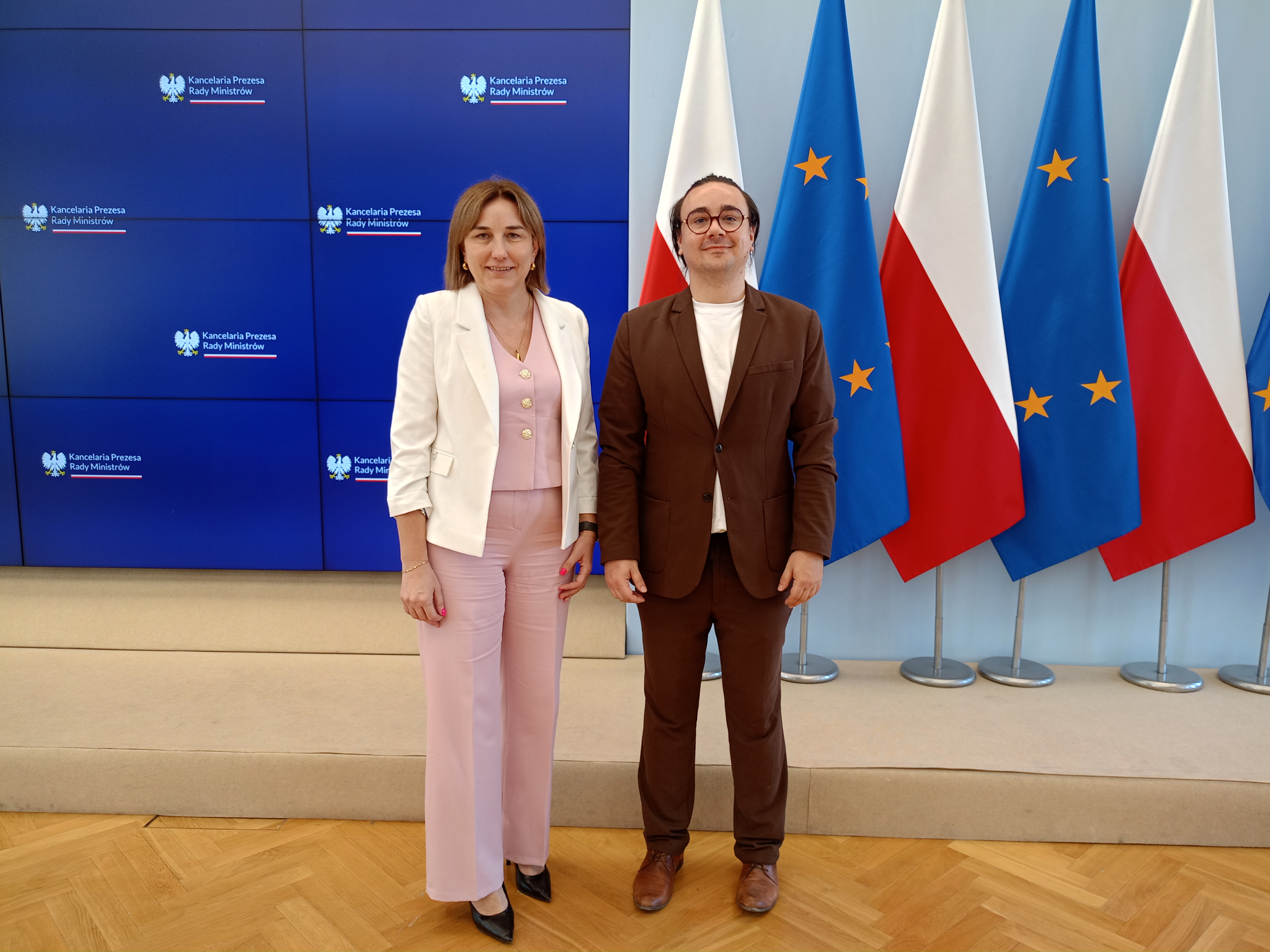 Władze dzikańskie WPiA siedzibie Kancelarii Prezesa Rady Ministrów w Warszawie.