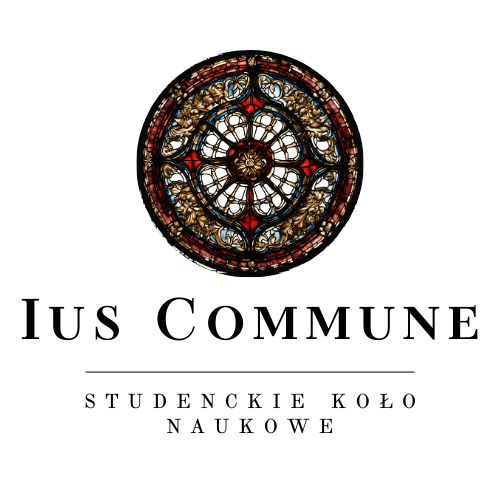 Logo Ius Commune studenckie koło naukowe